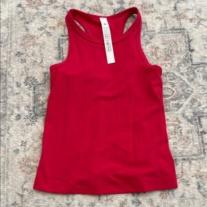 Lululemon Athletica Bold Red Tank Top